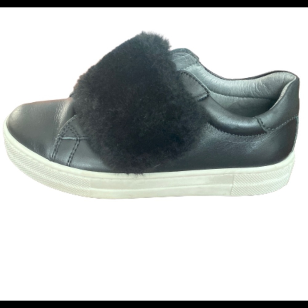 Naturino Leather Black velcro sneakers 12 29